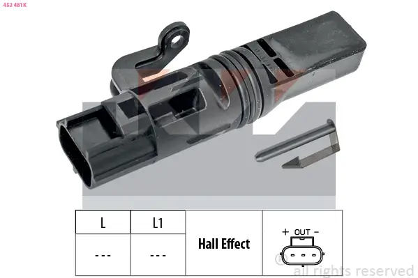 Sensor, Motordrehzahl KW 453 481K