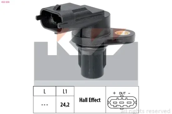 Sensor, Nockenwellenposition KW 453 556 Bild Sensor, Nockenwellenposition KW 453 556