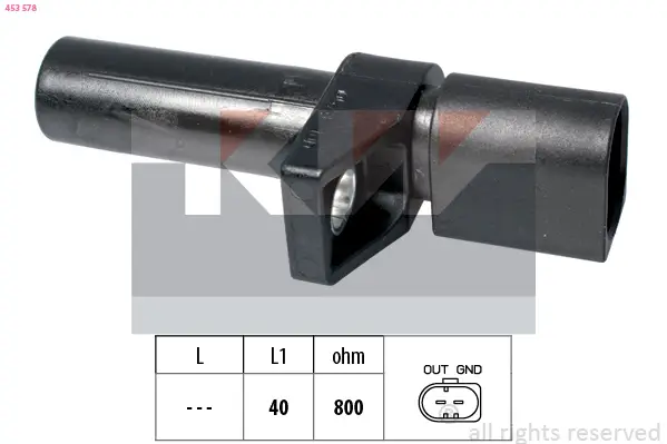 Impulsgeber, Kurbelwelle KW 453 578