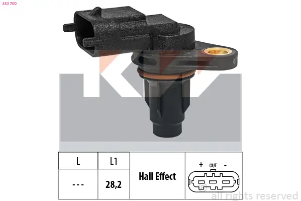 Sensor, Drehzahl KW 453 700