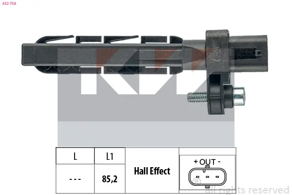 Impulsgeber, Kurbelwelle KW 453 758