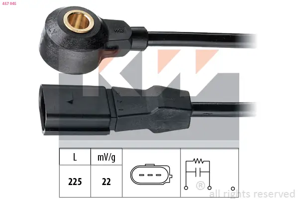 Klopfsensor KW 457 045