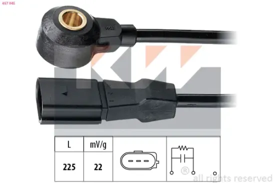 Klopfsensor KW 457 045 Bild Klopfsensor KW 457 045