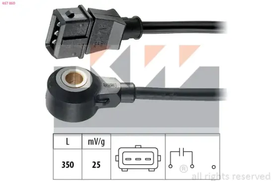 Klopfsensor KW 457 050 Bild Klopfsensor KW 457 050