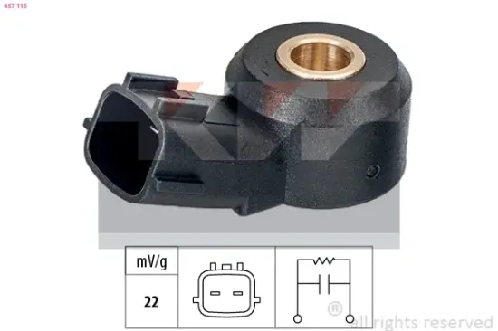 Klopfsensor KW 457 115 Bild Klopfsensor KW 457 115