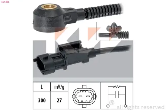 Klopfsensor KW 457 208 Bild Klopfsensor KW 457 208