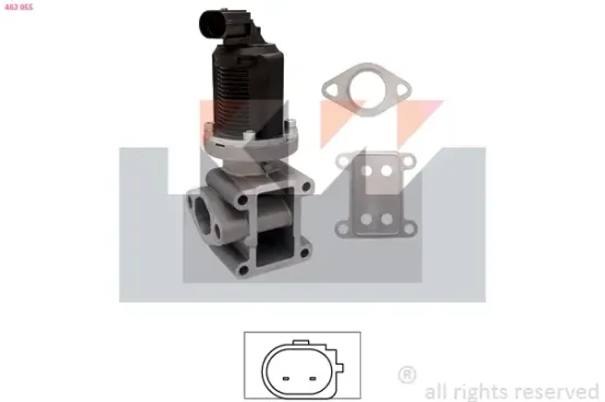 AGR-Ventil KW 463 055 Bild AGR-Ventil KW 463 055