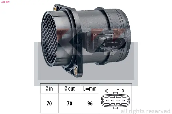 Luftmassenmesser KW 491 299