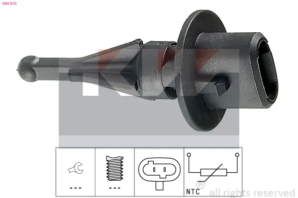 Sensor, Außentemperatur KW 494 010