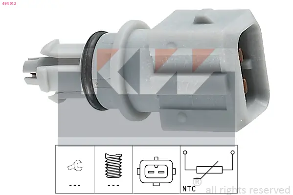 Sensor, Außentemperatur KW 494 012