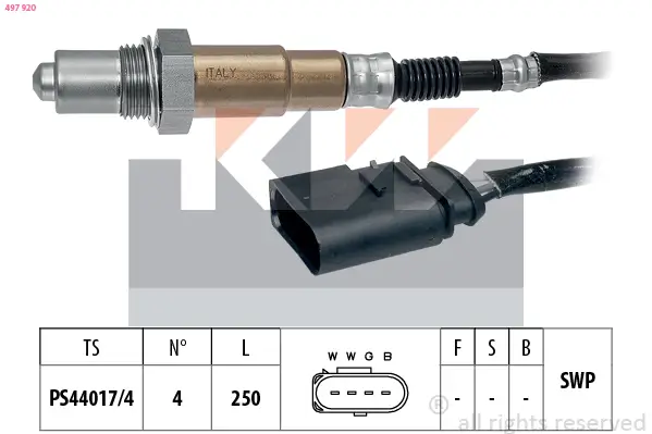 Lambdasonde KW 497 920