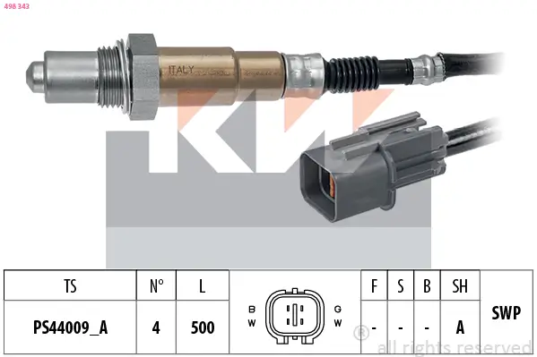 Lambdasonde KW 498 343