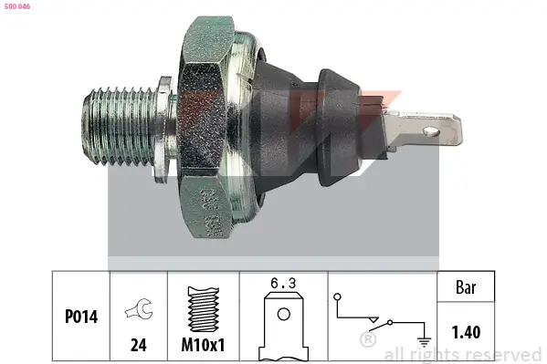 Öldruckschalter KW 500 046