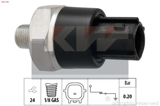 Öldruckschalter KW 500 166 Bild Öldruckschalter KW 500 166