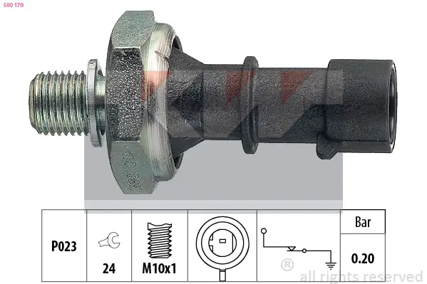 Öldruckschalter KW 500 170