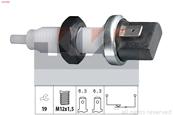 Bremslichtschalter KW 510 000