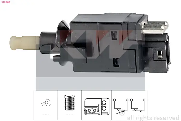 Bremslichtschalter KW 510 088