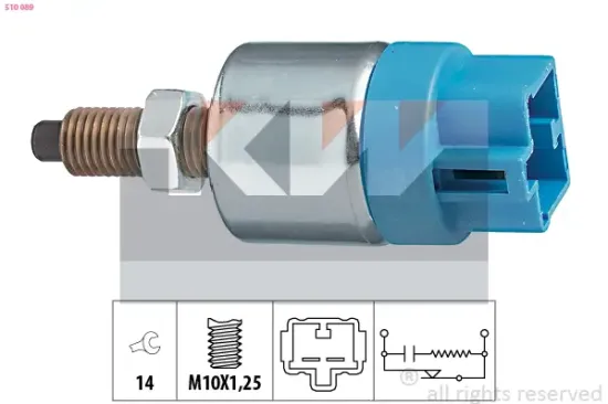 Bremslichtschalter KW 510 089 Bild Bremslichtschalter KW 510 089
