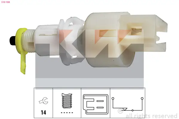 Bremslichtschalter KW 510 108