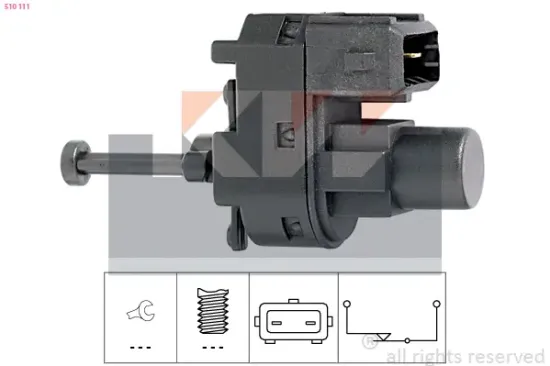 Bremslichtschalter KW 510 111 Bild Bremslichtschalter KW 510 111