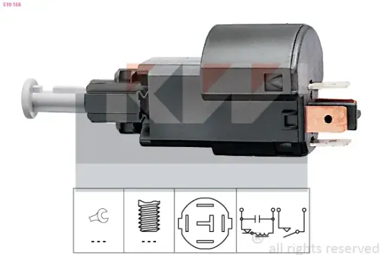 Bremslichtschalter KW 510 156 Bild Bremslichtschalter KW 510 156