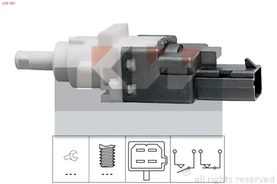 Bremslichtschalter KW 510 161 Bild Bremslichtschalter KW 510 161