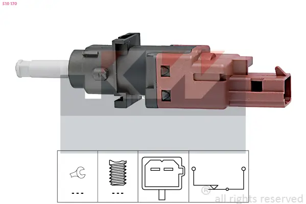 Bremslichtschalter KW 510 170