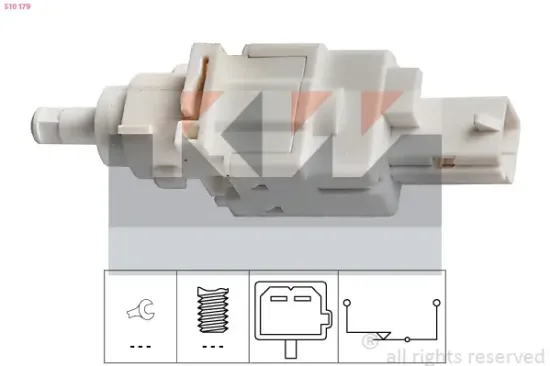 Bremslichtschalter KW 510 179 Bild Bremslichtschalter KW 510 179