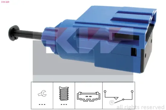 Bremslichtschalter KW 510 220 Bild Bremslichtschalter KW 510 220