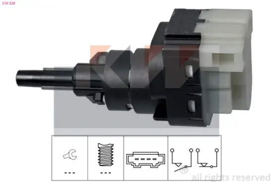 Bremslichtschalter KW 510 229 Bild Bremslichtschalter KW 510 229