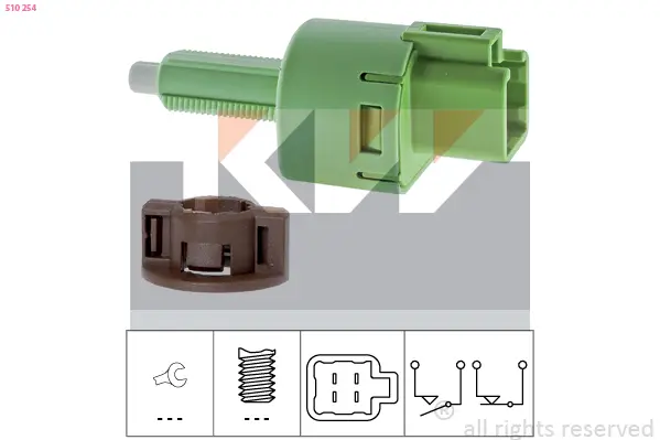 Bremslichtschalter KW 510 254