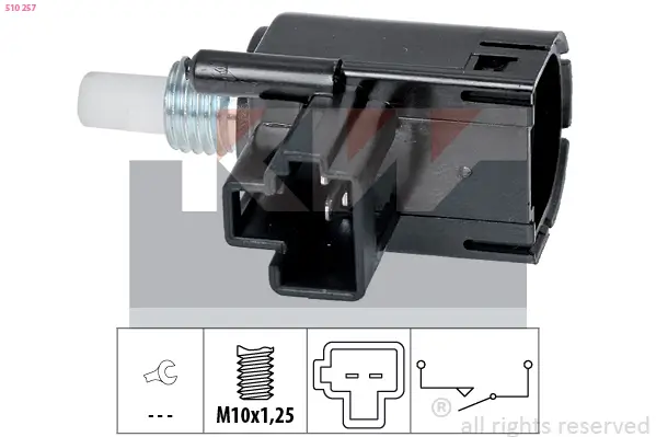 Bremslichtschalter KW 510 257