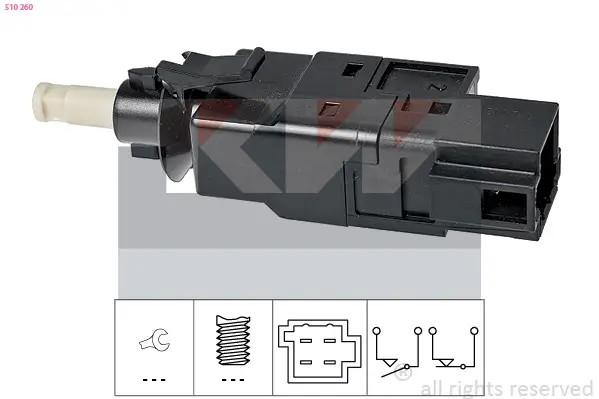 Bremslichtschalter KW 510 260