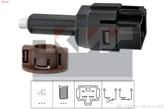 Bremslichtschalter KW 510 261 Bild Bremslichtschalter KW 510 261