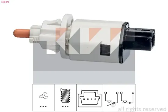 Bremslichtschalter KW 510 275 Bild Bremslichtschalter KW 510 275