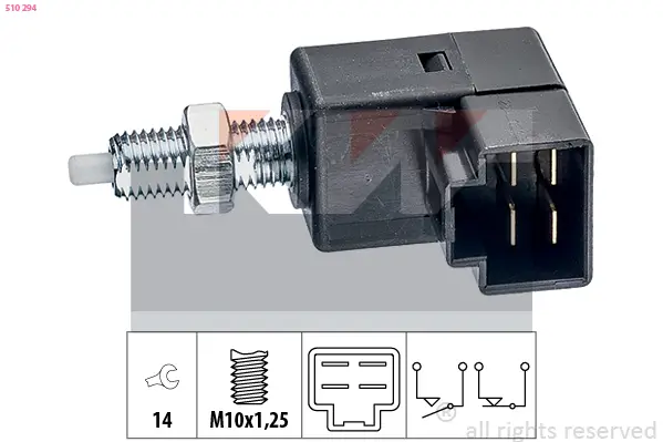 Bremslichtschalter KW 510 294