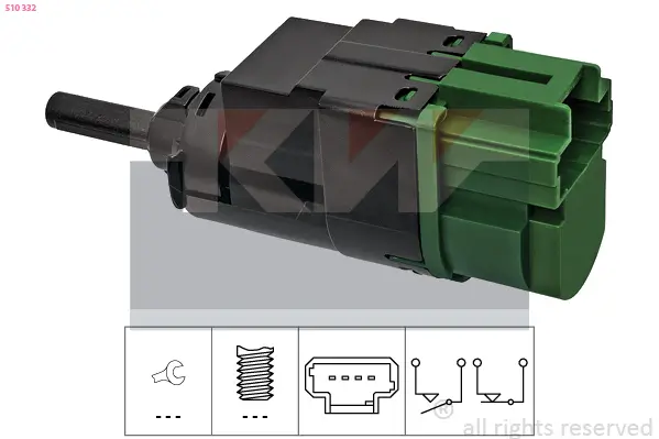 Bremslichtschalter KW 510 332