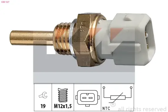 Sensor, Kühlmitteltemperatur KW 530 127 Bild Sensor, Kühlmitteltemperatur KW 530 127