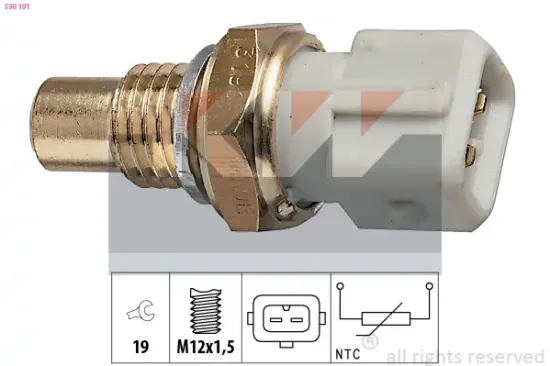 Sensor, Öltemperatur KW 530 191 Bild Sensor, Öltemperatur KW 530 191