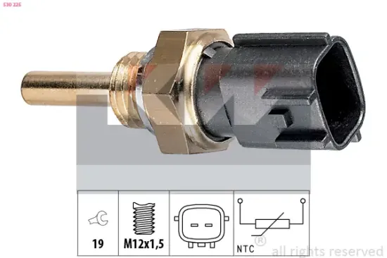 Sensor, Öltemperatur KW 530 225 Bild Sensor, Öltemperatur KW 530 225