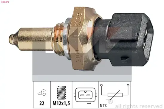Sensor, Öltemperatur KW 530 272 Bild Sensor, Öltemperatur KW 530 272