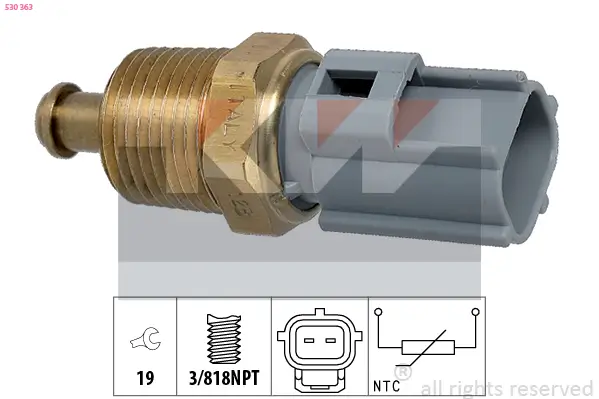 Sensor, Öltemperatur KW 530 363