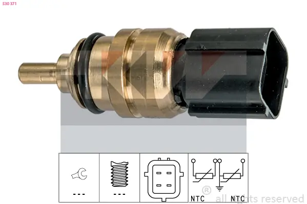 Sensor, Kühlmitteltemperatur KW 530 371