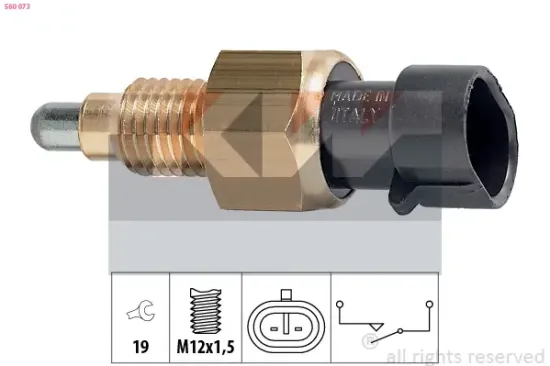 Schalter, Rückfahrleuchte KW 560 073 Bild Schalter, Rückfahrleuchte KW 560 073