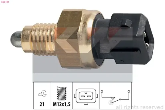 Schalter, Rückfahrleuchte KW 560 131 Bild Schalter, Rückfahrleuchte KW 560 131