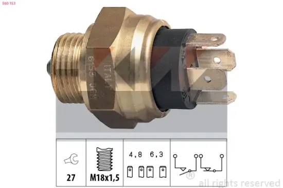 Schalter, Rückfahrleuchte KW 560 153 Bild Schalter, Rückfahrleuchte KW 560 153