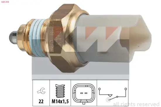 Schalter, Rückfahrleuchte KW 560 218 Bild Schalter, Rückfahrleuchte KW 560 218