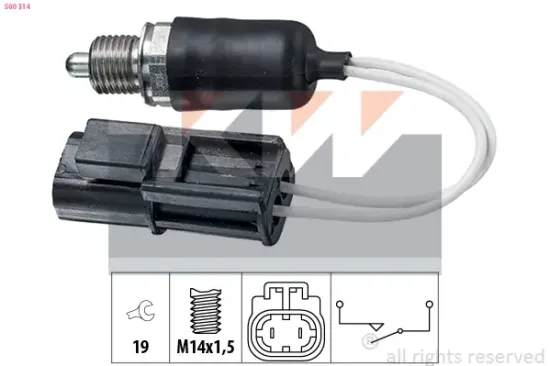 Schalter, Rückfahrleuchte KW 560 314 Bild Schalter, Rückfahrleuchte KW 560 314