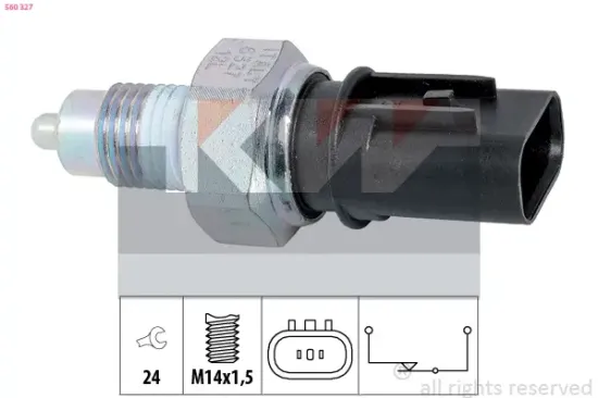 Schalter, Rückfahrleuchte KW 560 327 Bild Schalter, Rückfahrleuchte KW 560 327