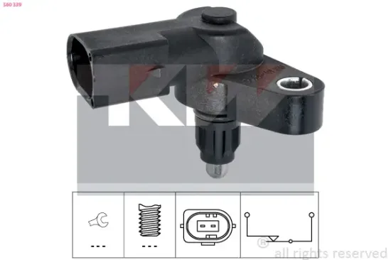 Schalter, Rückfahrleuchte KW 560 339 Bild Schalter, Rückfahrleuchte KW 560 339